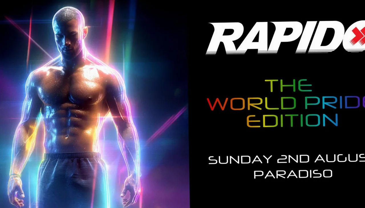 Rapido - World Pride Edition · Paradiso, Amsterdam · zo 2 aug 2026