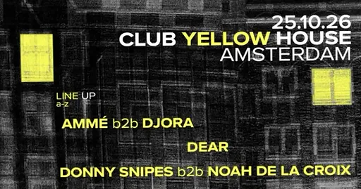 Rapsodia · Yellow House, Amsterdam · zo 25 okt 2026