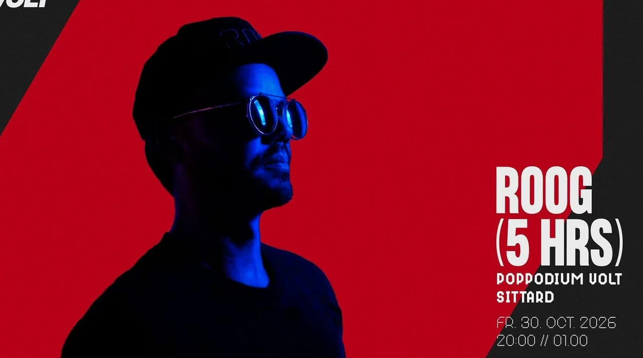 RE:VOLT presents ROOG · Poppodium Volt, Sittard · vr 30 okt 2026