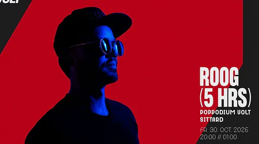 RE:VOLT presents ROOG · Poppodium Volt, Sittard · vr 30 okt 2026