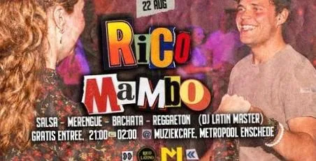 Rico Mambo · Metropool, Enschede · za 22 aug 2026