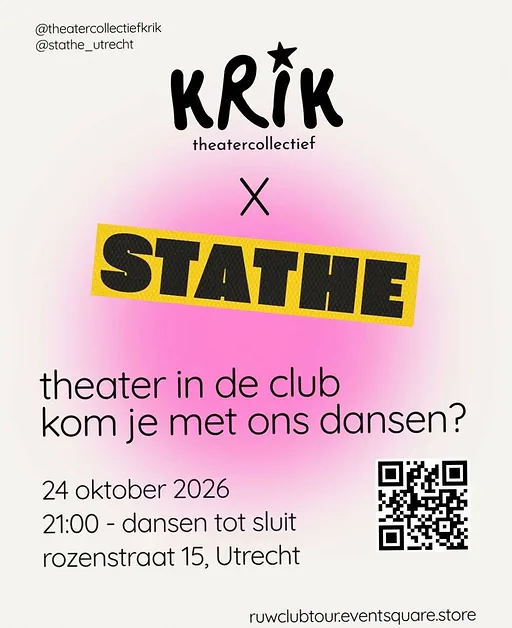 RUW Clubtour. · Stathe, Utrecht · za 24 okt 2026