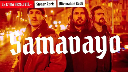 Samavayo (DE) + Hvalross · Café The Jack, Eindhoven · za 17 okt 2026