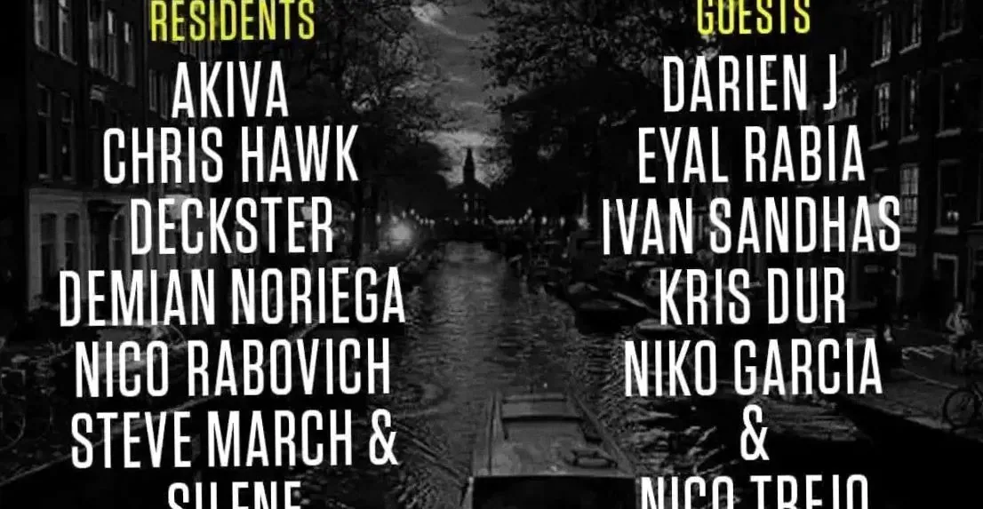 Saturo Sounds presents: Amsterdam Pre-Party — background image