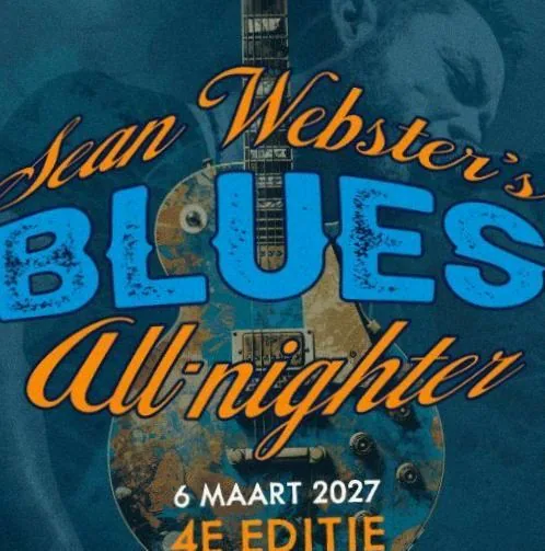 Sean Webster's Blues All-Nighter · Rabo Theater De Meenthe, Steenwijk · za 6 mrt 2027