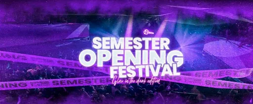 SEMESTER OPENING FESTIVAL · Paard, Den Haag · do 3 sep 2026