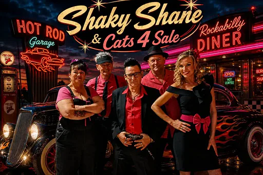 Shaky Shane & Cats for Sale · Noordkade Live, Veghel · Sat, 24 Oct 2026