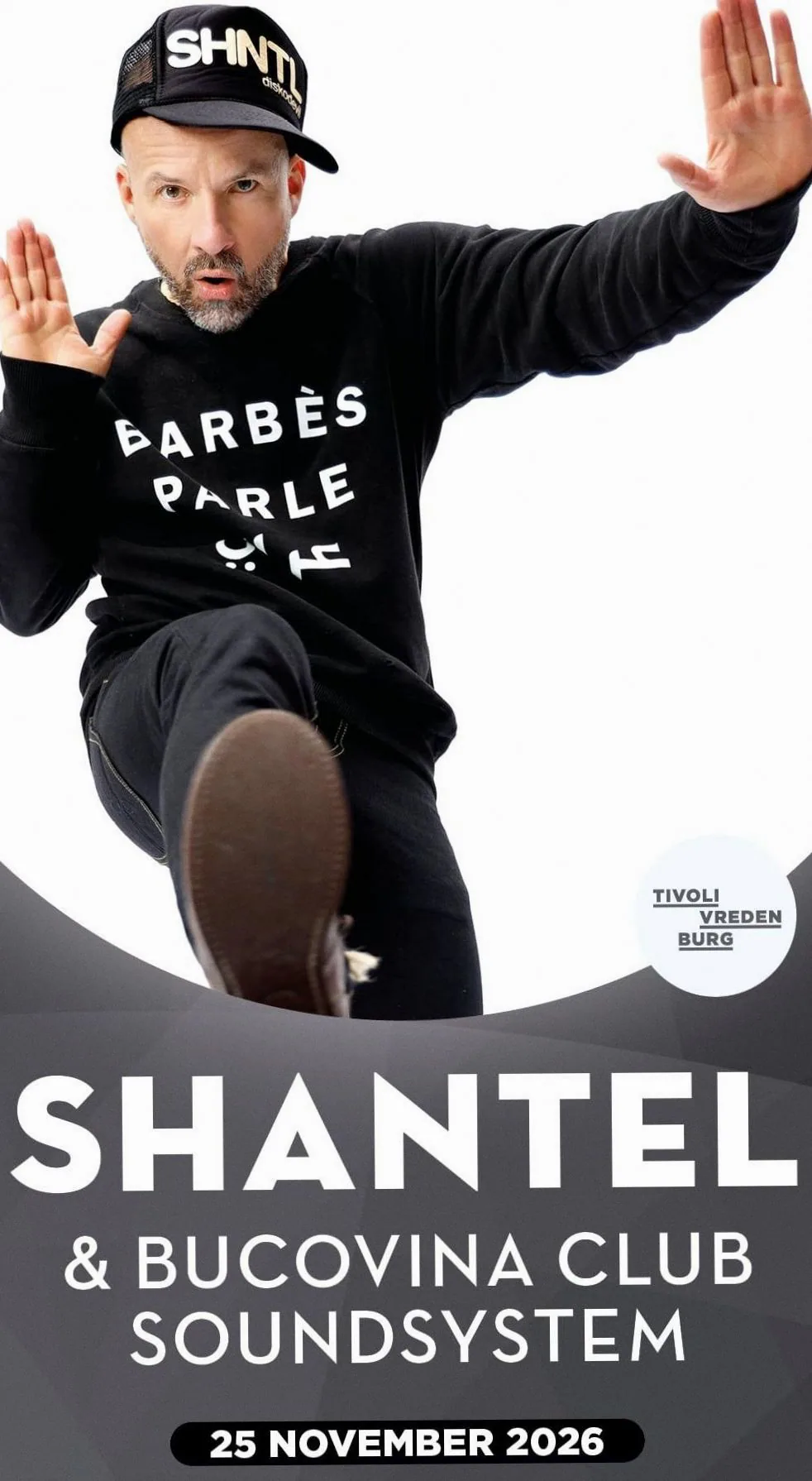 Shantel · TivoliVredenburg, Utrecht · wo 25 nov 2026