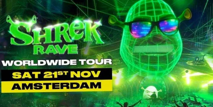 Shrek Rave · Panama, Amsterdam · za 21 nov 2026