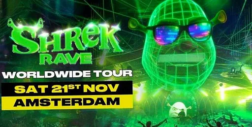 Shrek Rave · Panama, Amsterdam · za 21 nov 2026