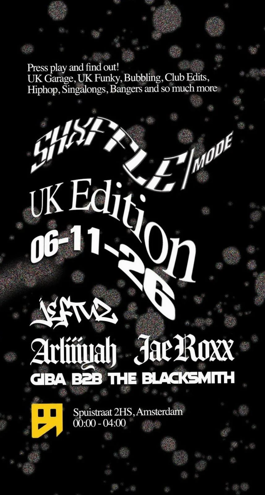 Shufflemode (UK EDITION) — achtergrondafbeelding