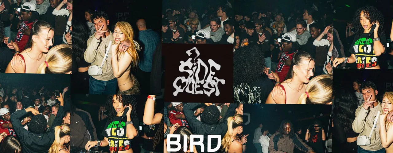 SIDEQUEST · BIRD, Rotterdam · Fri, 20 Nov 2026