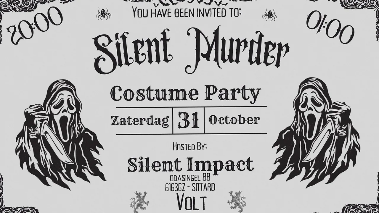 Silent Murder · Poppodium Volt, Sittard · za 31 okt 2026