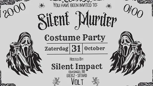 Silent Murder · Poppodium Volt, Sittard · za 31 okt 2026