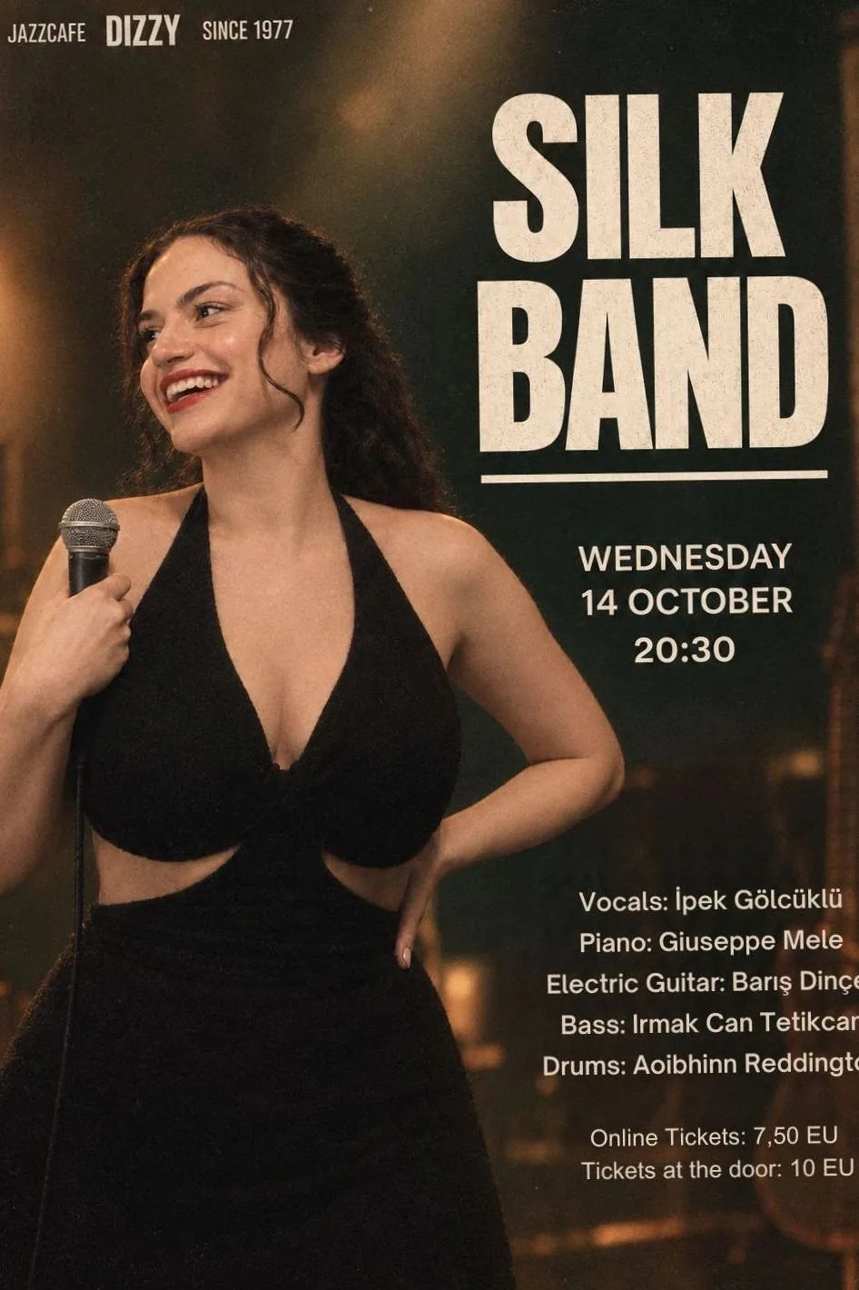 Silk Band · Dizzy, Rotterdam · wo 14 okt 2026