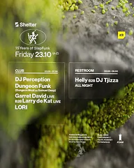 Slapfunk · Shelter, Amsterdam · Fri, 23 Oct 2026