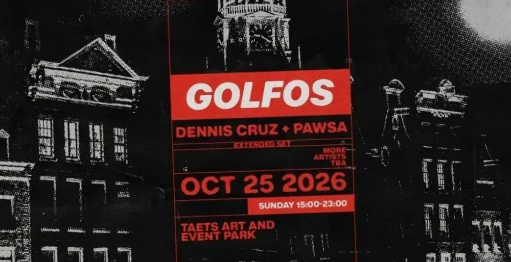 SONA Presents: GOLFOS · Taets Art & Event Park, Zaandam · zo 25 okt 2026