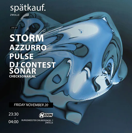 Spätkauf · Fluor, Amersfoort · vr 9 okt 2026