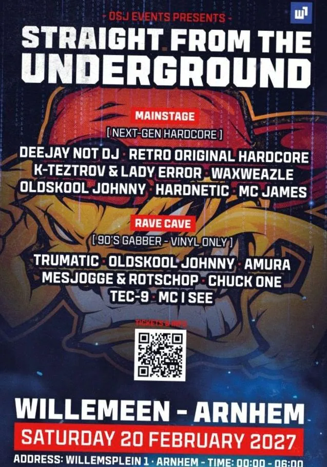 Straight From The Underground — achtergrondafbeelding