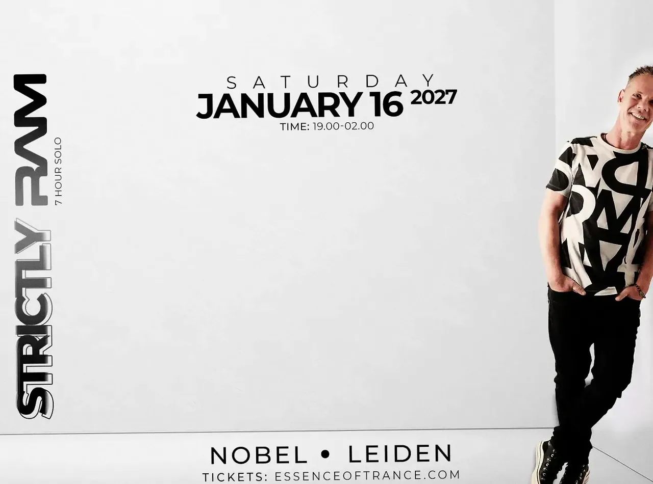 Strictly RAM · Nobel, Leiden · za 16 jan 2027