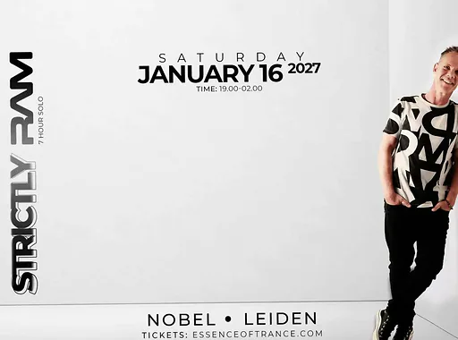 Strictly RAM · Nobel, Leiden · Sat, 16 Jan 2027