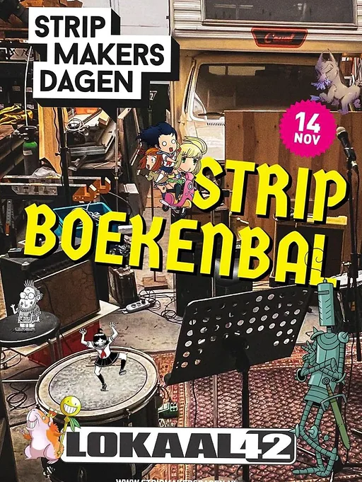 Stripboekenbal · Lokaal42, Helmond · za 14 nov 2026