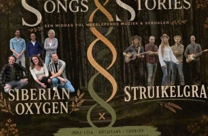 Struikelgras & Siberian Oxygen – Songs & Stories · Theater De Tuin, Nieuwkoop · zo 29 nov 2026