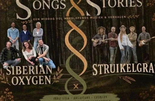 Struikelgras & Siberian Oxygen – Songs & Stories · Theater De Tuin, Nieuwkoop · zo 29 nov 2026