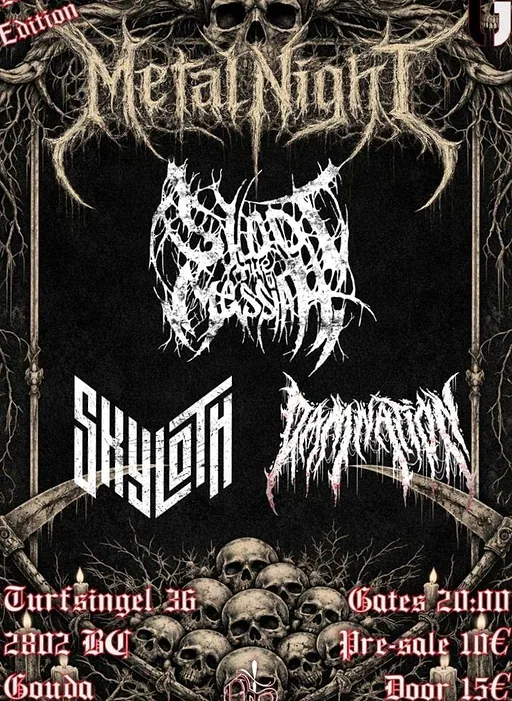 StudioGonz Metal Night · StudioGonz, Gouda · za 5 sep 2026