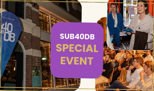 SUB40DB Special Event · Podium Azijnfabriek, 's-Hertogenbosch · Tue, 10 Nov 2026