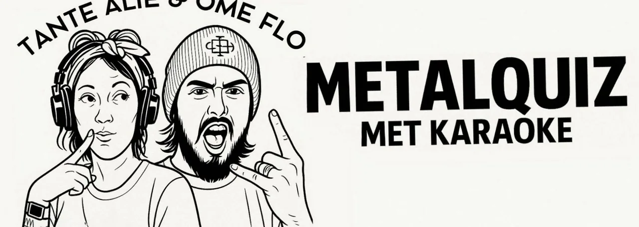 Tante Alie & Ome Flo's Metalquiz & Karaoke — achtergrondafbeelding