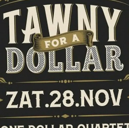 Tawny For a Dollar · De Pul, Uden · Sat, 28 Nov 2026
