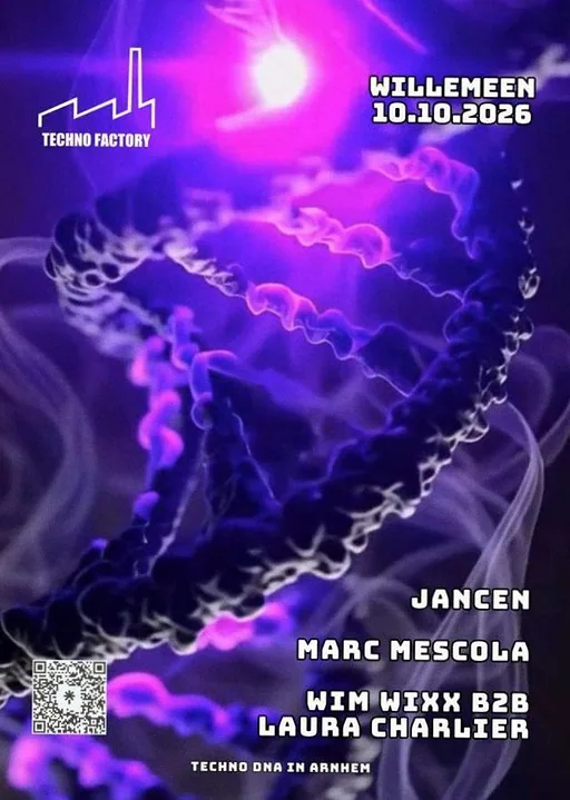 Techno Factory · Willemeen, Arnhem · za 10 okt 2026