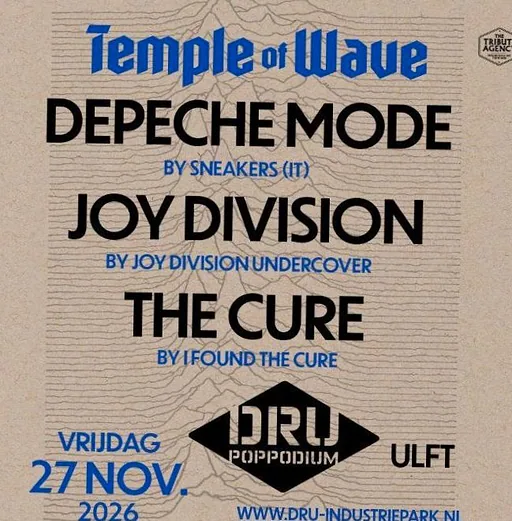 Temple of Wave · DRU Cultuurfabriek, Ulft · vr 27 nov 2026