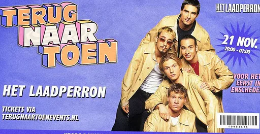 Terug naar toen · Het Laadperron, Enschede · za 21 nov 2026