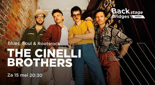 The Cinelli Brothers · Heyhoef Backstage, Tilburg · za 15 mei 2027