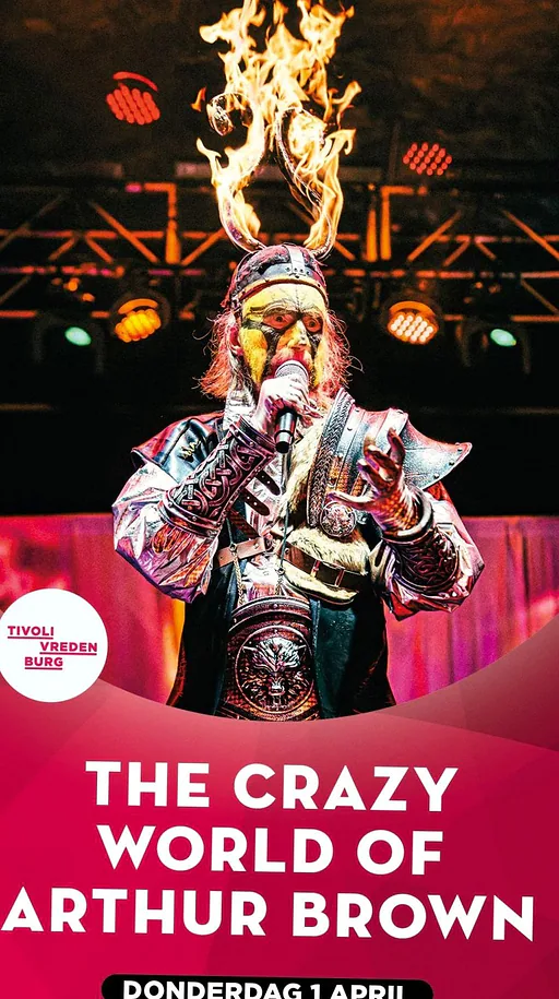 The Crazy World of Arthur Brown · TivoliVredenburg, Utrecht · Thu, 1 Apr 2027