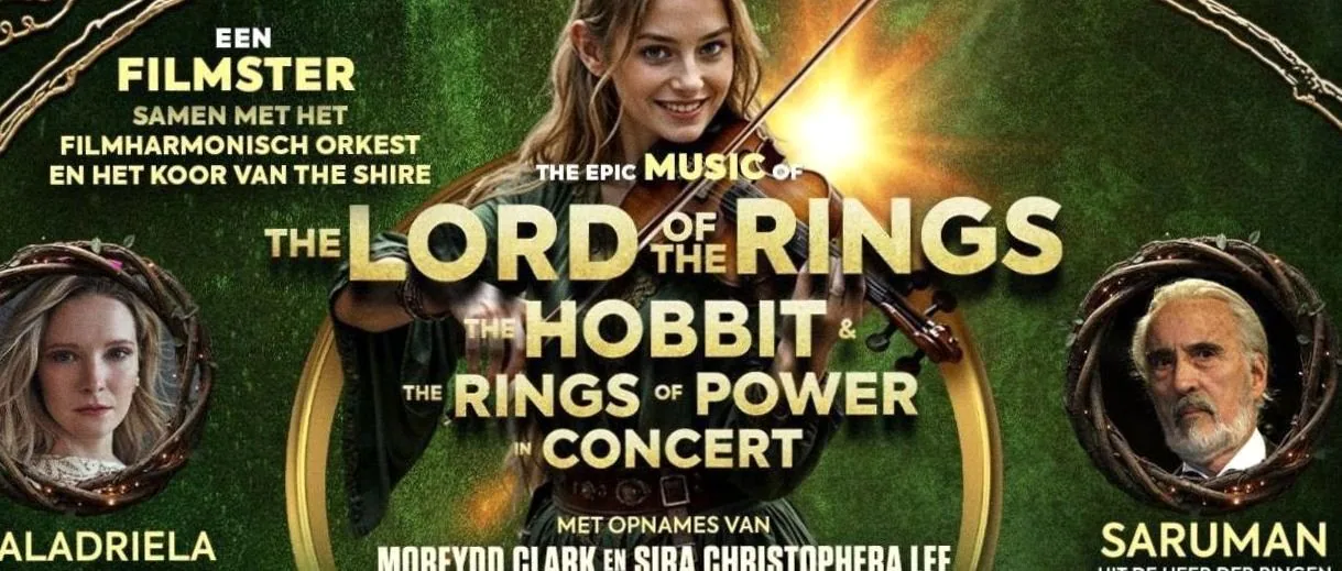 The Lord of The Rings, The Hobbit & The Rings of Power · Theater De Lievekamp, Oss · Mon, 28 Dec 2026