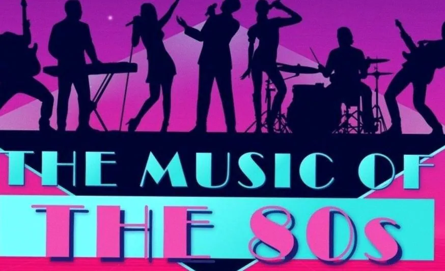 The Music of the 80s — achtergrondafbeelding