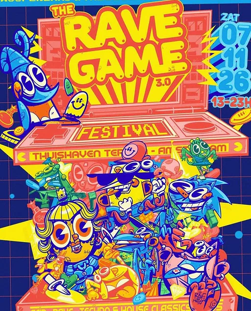 The Rave Game · Thuishaven festivalterrein, Amsterdam · za 7 nov 2026
