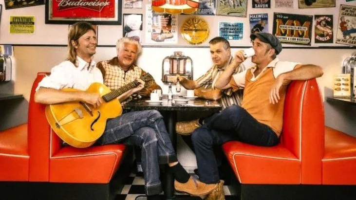 The Wieners — Happy Days — background image
