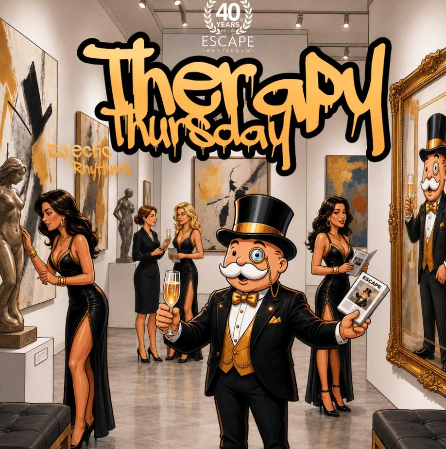 Therapy Thursday · Escape, Amsterdam · do 17 dec 2026
