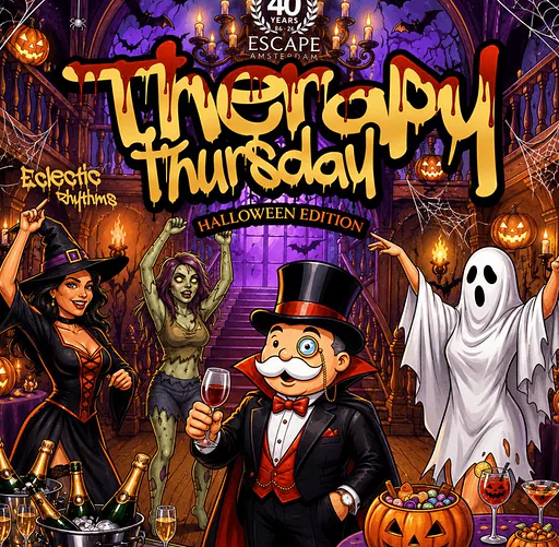 Therapy Thursday · Escape, Amsterdam · do 29 okt 2026