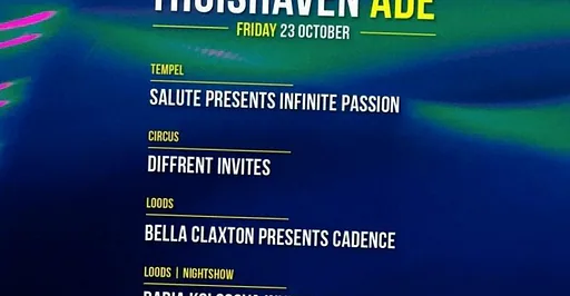 Thuishaven ADE Friday Night · Thuishaven festivalterrein, Amsterdam · vr 23 okt 2026