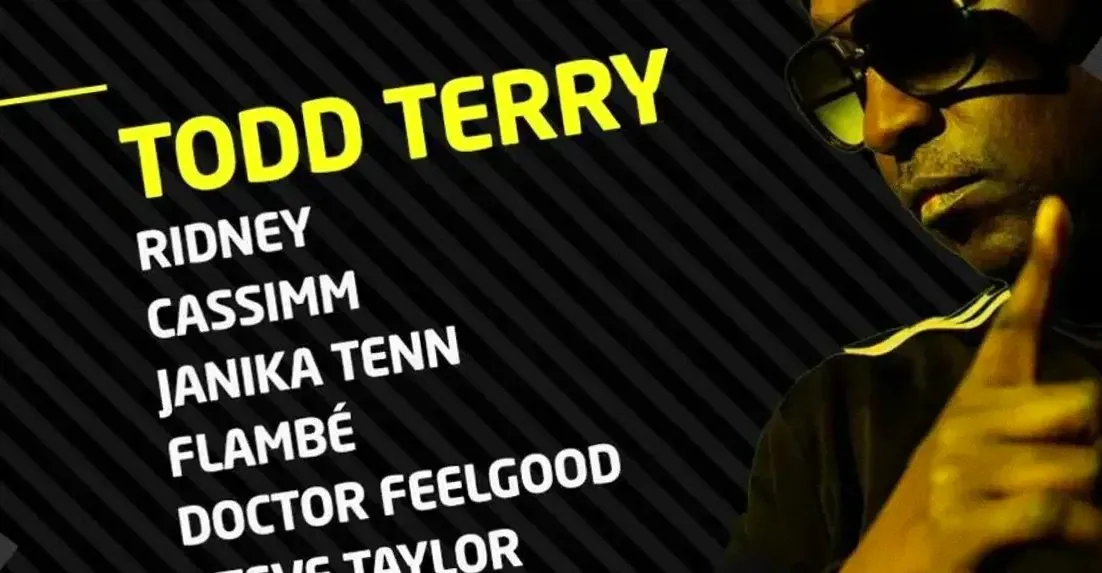 Todd Terry x Paharas Music — background image