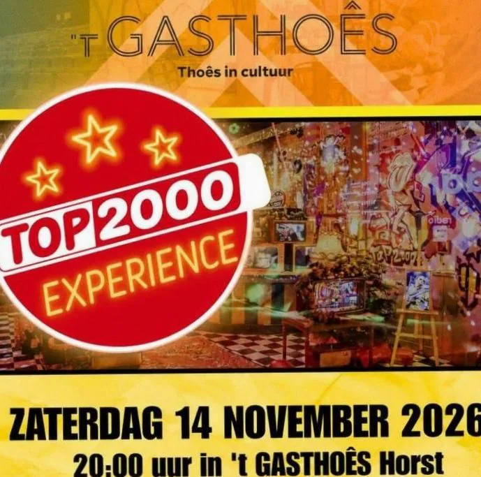 TOP-2000 café · C C t Gasthoes, Horst · za 14 nov 2026