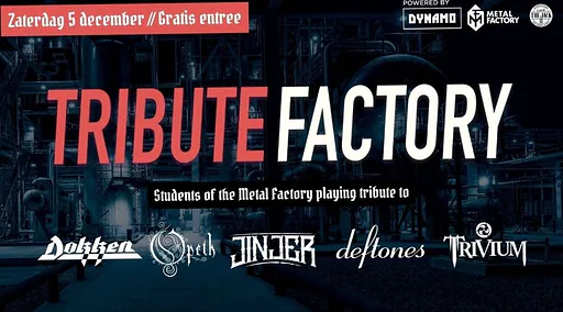 Tribute Factory · Café The Jack, Eindhoven · za 5 dec 2026
