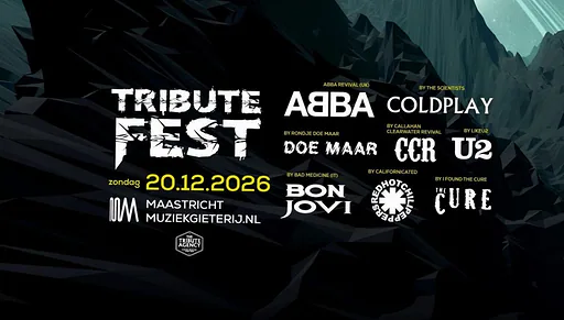 Tribute Fest 2026 · Muziekgieterij, Maastricht · zo 20 dec 2026