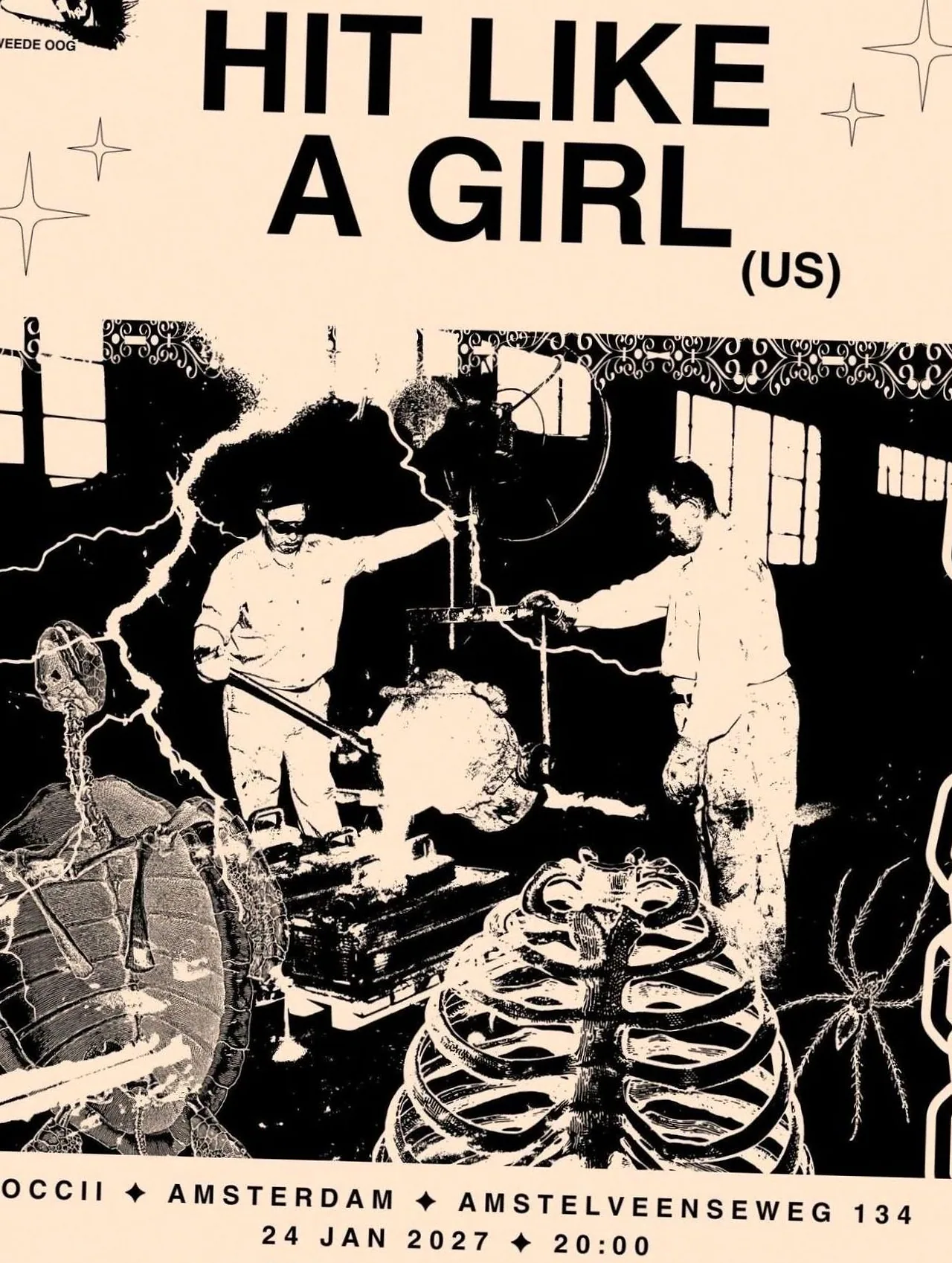 TWEEDE OOG presents: Hit Like a Girl (US) · OCCII, Amsterdam · zo 24 jan 2027