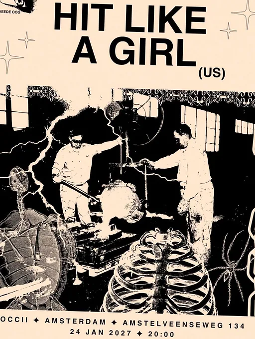 TWEEDE OOG presents: Hit Like a Girl (US) · OCCII, Amsterdam · zo 24 jan 2027